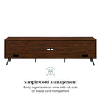 Meuble TV Mid-Century Modern de 70 pouces