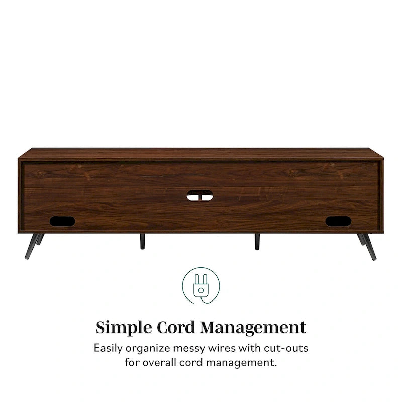 Meuble TV Mid-Century Modern de 70 pouces