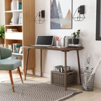Domina Contemporary 47-inch Beveled Edge Computer Desk by Furniture of America