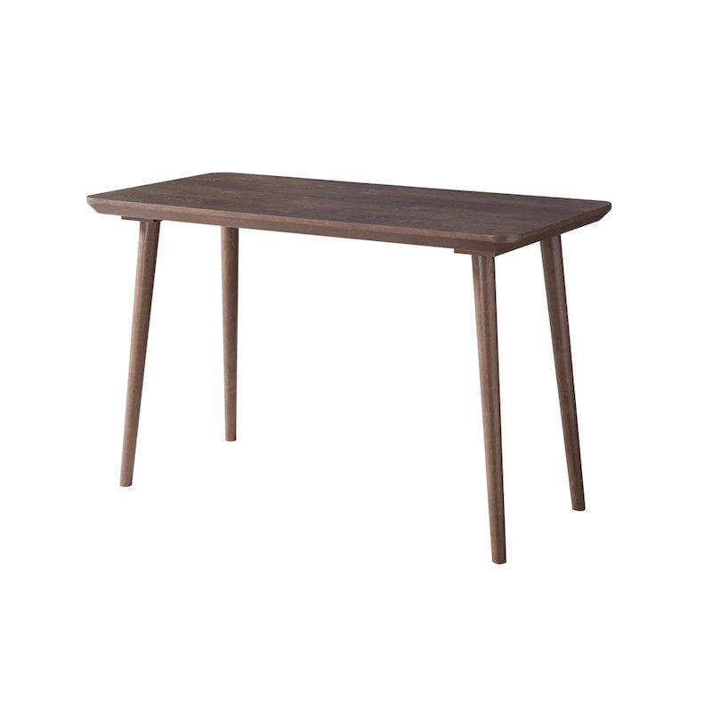 Bureau d'ordinateur contemporain de 47 pouces à bord biseauté