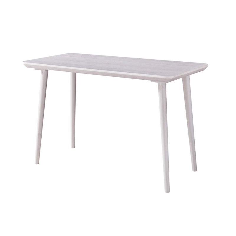 Bureau d'ordinateur contemporain de 47 pouces à bord biseauté