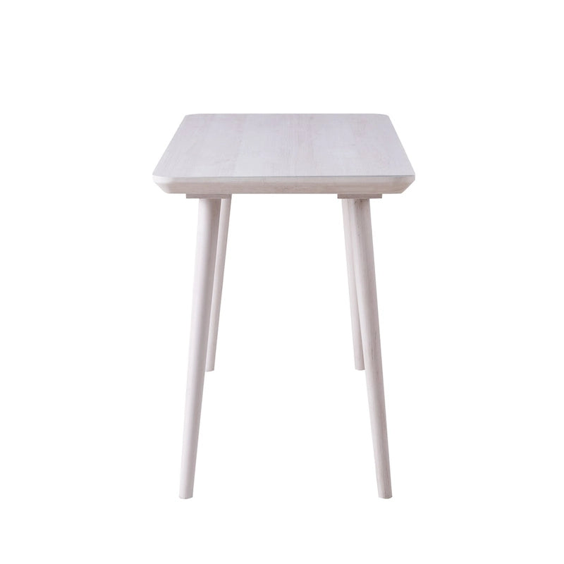 Bureau d'ordinateur contemporain de 47 pouces à bord biseauté