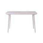 Bureau d'ordinateur contemporain de 47 pouces à bord biseauté