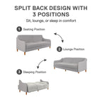Canapé-lit futon Coil