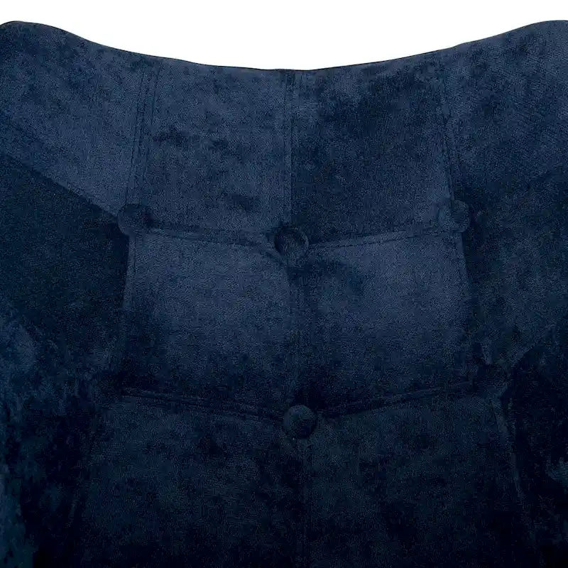 Fauteuil à bascule de puériculture moderne en velours - Fauteuil d'appoint du milieu du siècle