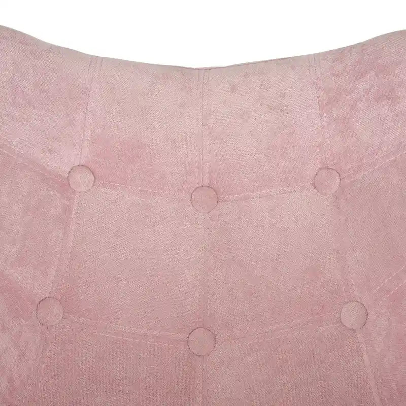 Fauteuil à bascule de puériculture moderne en velours - Fauteuil d'appoint du milieu du siècle