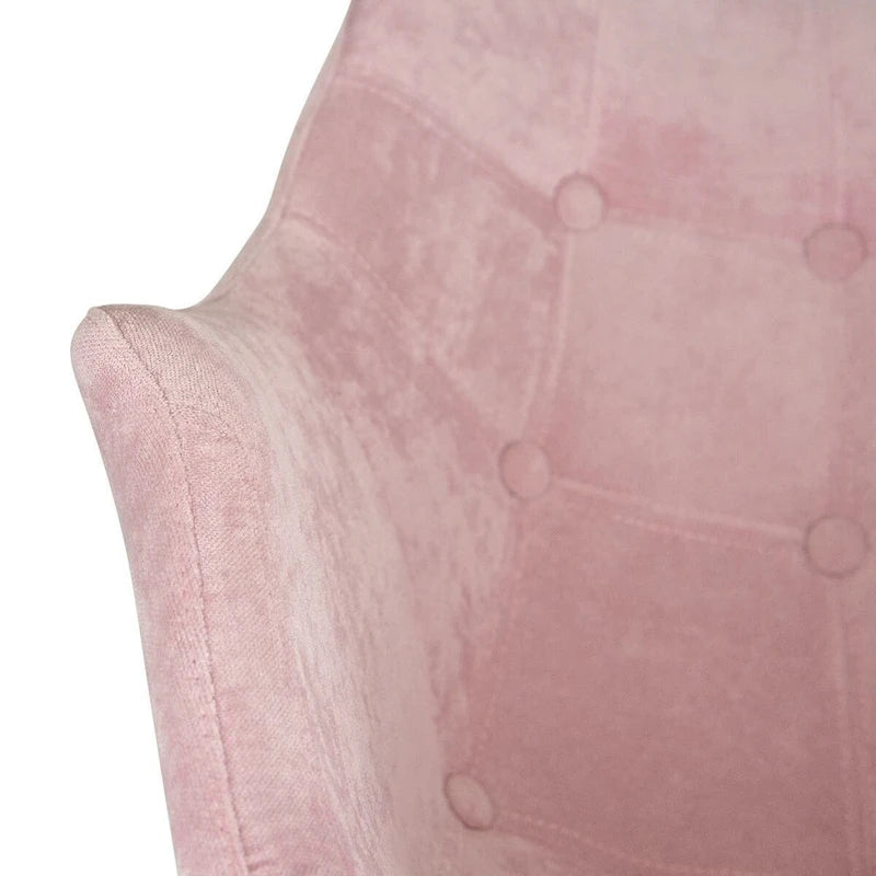 Fauteuil à bascule de puériculture moderne en velours - Fauteuil d'appoint du milieu du siècle