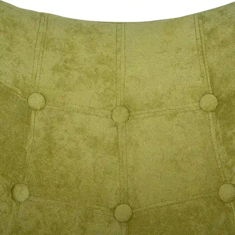 Fauteuil à bascule de puériculture moderne en velours - Fauteuil d'appoint du milieu du siècle