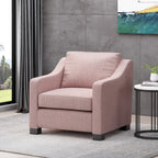Fauteuil club contemporain rembourré