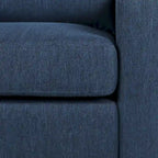 Fauteuil club contemporain rembourré