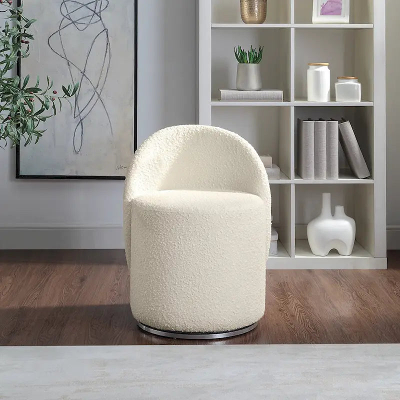 Chaise de coiffeuse pivotante