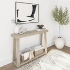Console classique avec étagère 117 cm