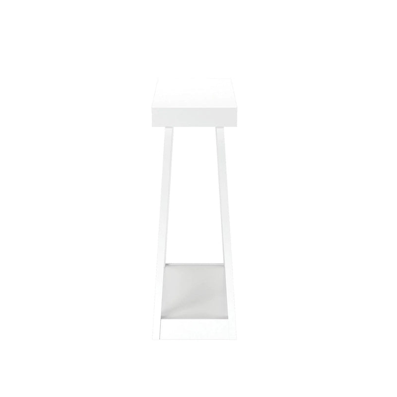 Console classique avec étagère 117 cm