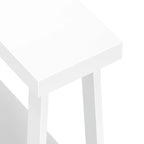 Console classique avec étagère 117 cm