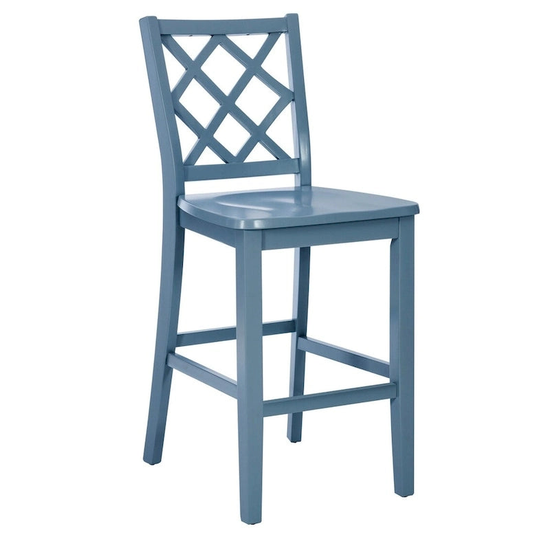 Tabouret de bar en bois massif hauteur comptoir