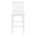 Tabouret de bar en bois massif hauteur comptoir