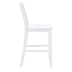Tabouret de bar en bois massif hauteur comptoir