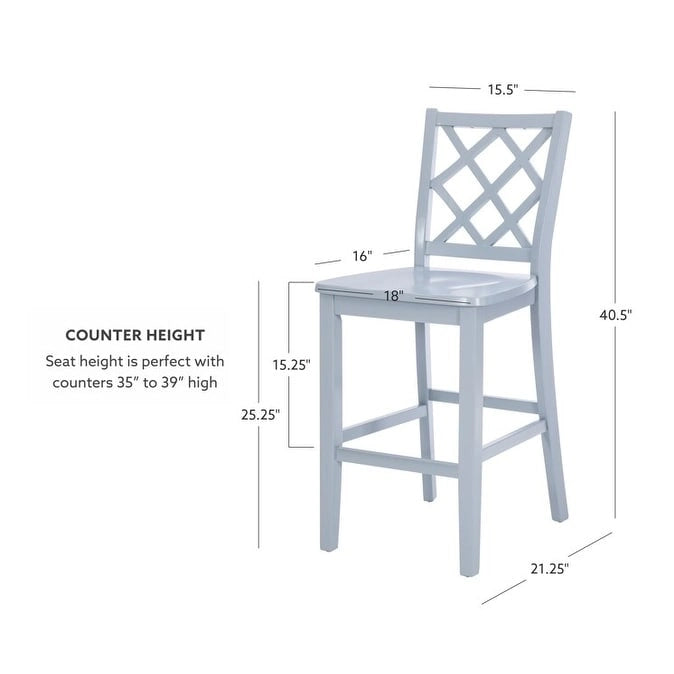 Tabouret de bar en bois massif hauteur comptoir