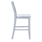 Tabouret de bar en bois massif hauteur comptoir
