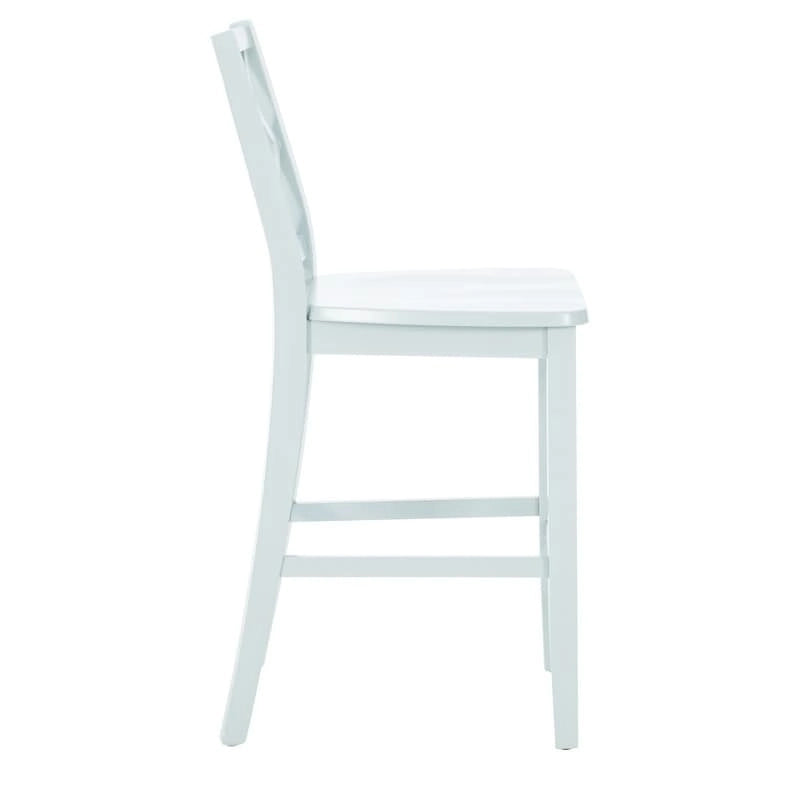 Tabouret de bar en bois massif hauteur comptoir