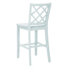 Tabouret de bar en bois massif hauteur comptoir