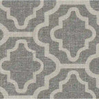 Chaise de salle à manger géométrique Parsons gris cendré