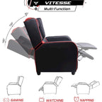 Fauteuil inclinable de jeu, dossier haut style course, siège de cinéma