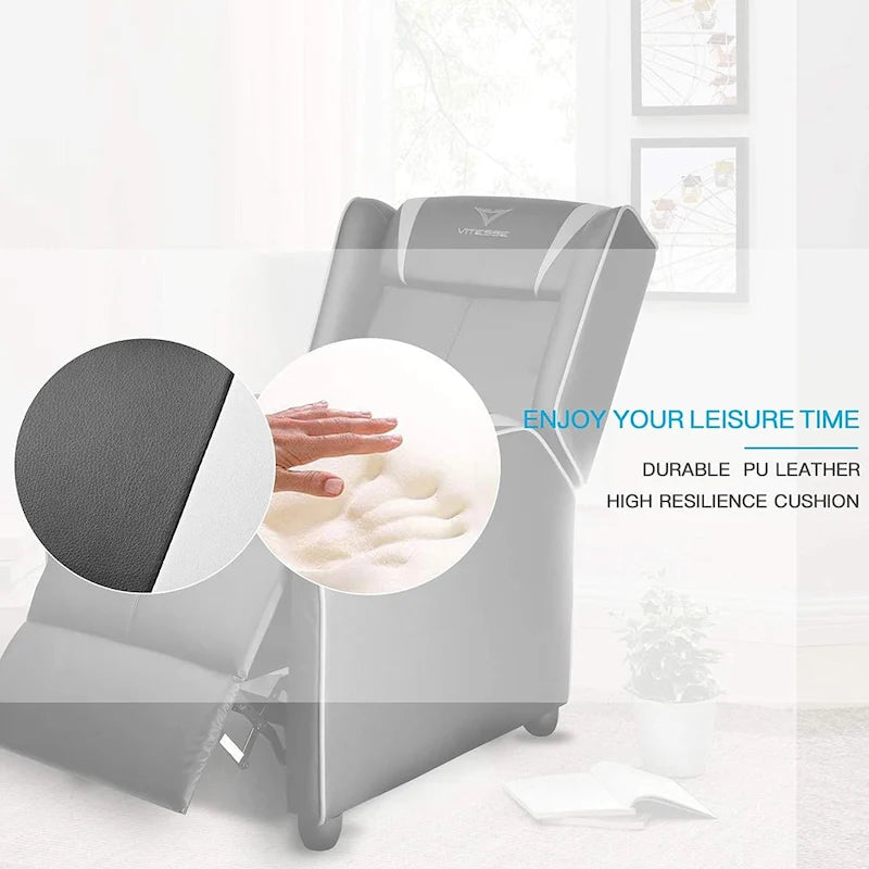 Fauteuil inclinable de jeu, dossier haut style course, siège de cinéma