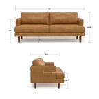 Canapé Mid-Century Moderne de 193 cm de large