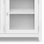 Buffet contemporain en acajou massif de 137 cm de large