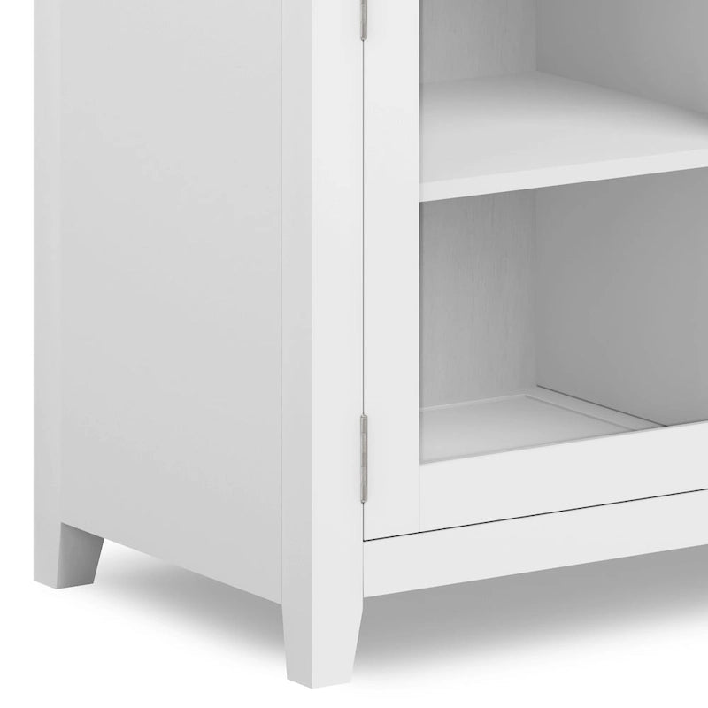 Buffet contemporain en acajou massif de 137 cm de large