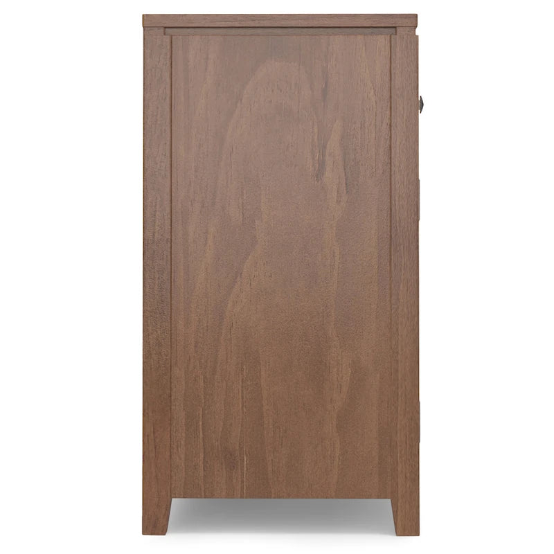 Buffet contemporain en acajou massif de 137 cm de large