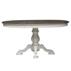 Table à pied central