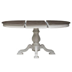 Table à pied central