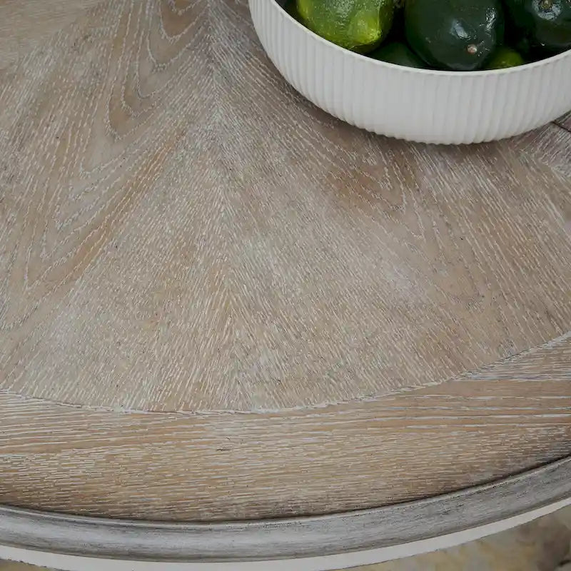 Table à pied central