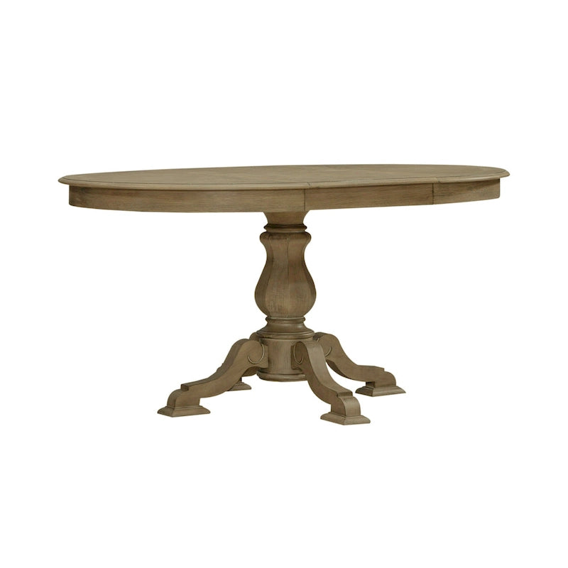Table à pied central