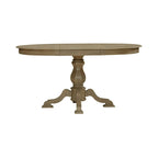Table à pied central
