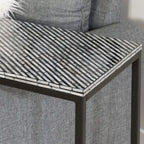 Table d'appoint Capiz Fish Mosaic