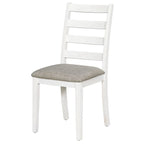 Table de salle à manger avec chaises et banc