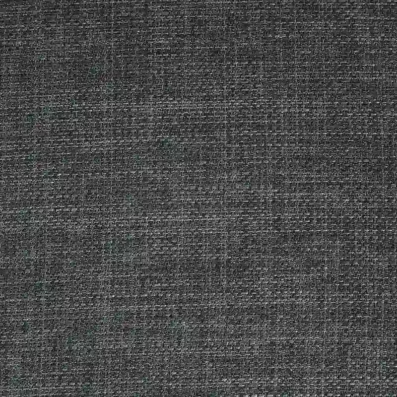 Causeuse chesterfield capitonnée, tissu lin