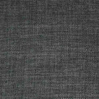Causeuse chesterfield capitonnée, tissu lin
