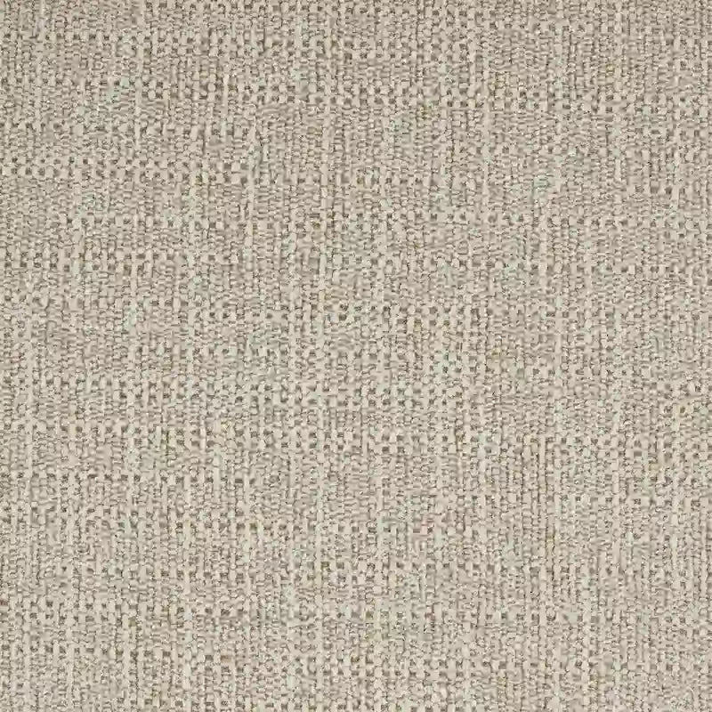Causeuse chesterfield capitonnée, tissu lin