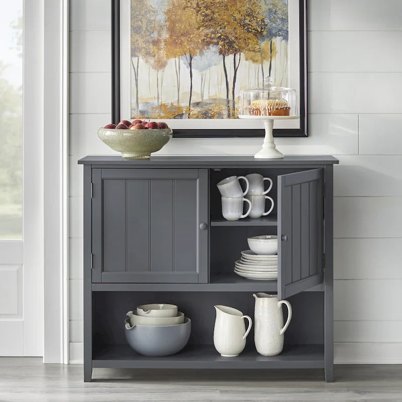 Buffet 2 portes style ferme