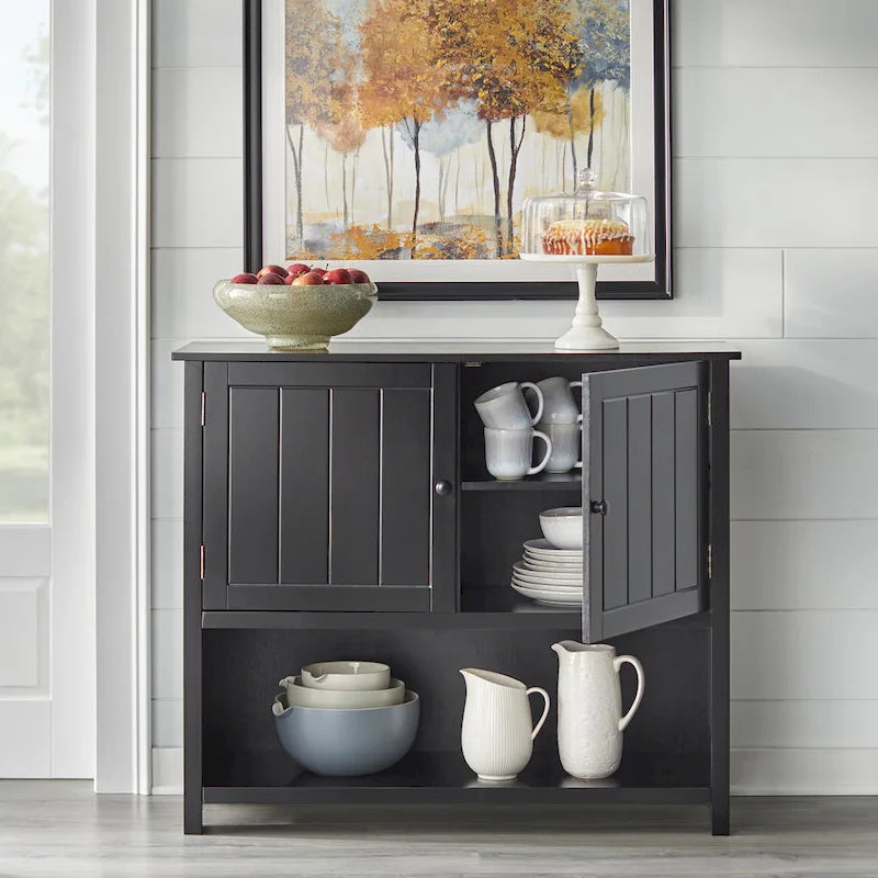 Buffet 2 portes style ferme