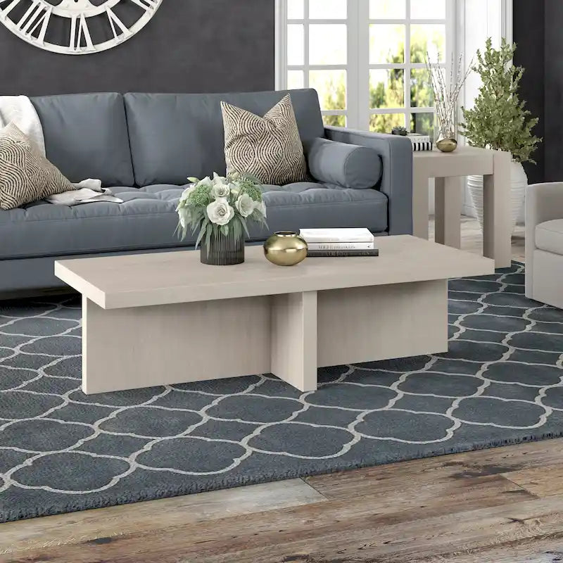 Table basse rectangulaire de 54 po de largeur