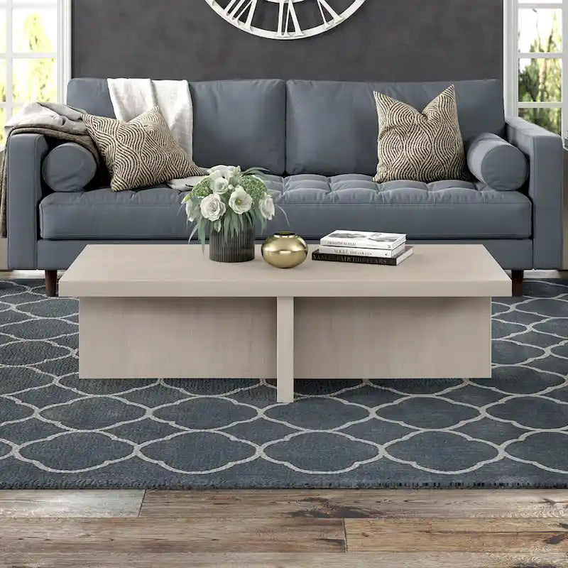Table basse rectangulaire de 54 po de largeur