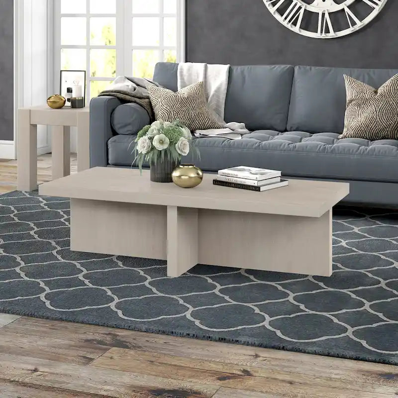 Table basse rectangulaire de 54 po de largeur
