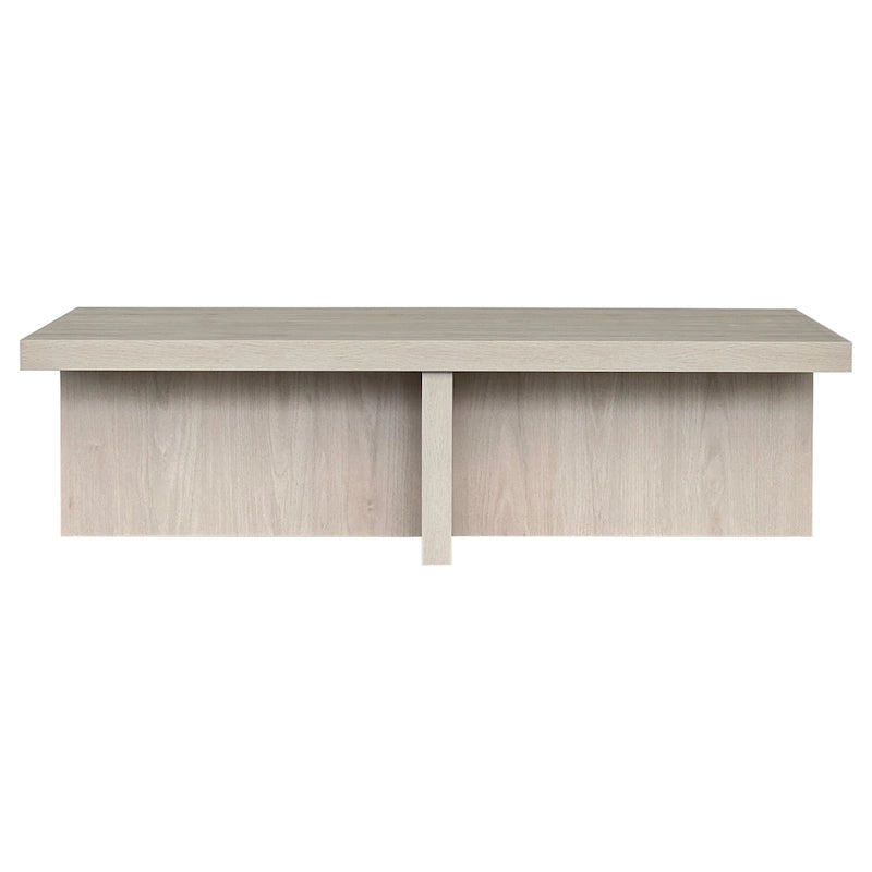 Table basse rectangulaire de 54 po de largeur