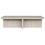 Table basse rectangulaire de 54 po de largeur