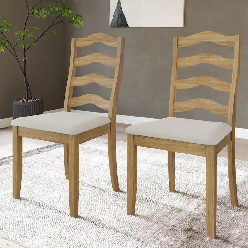 Chaise de salle à manger en bois